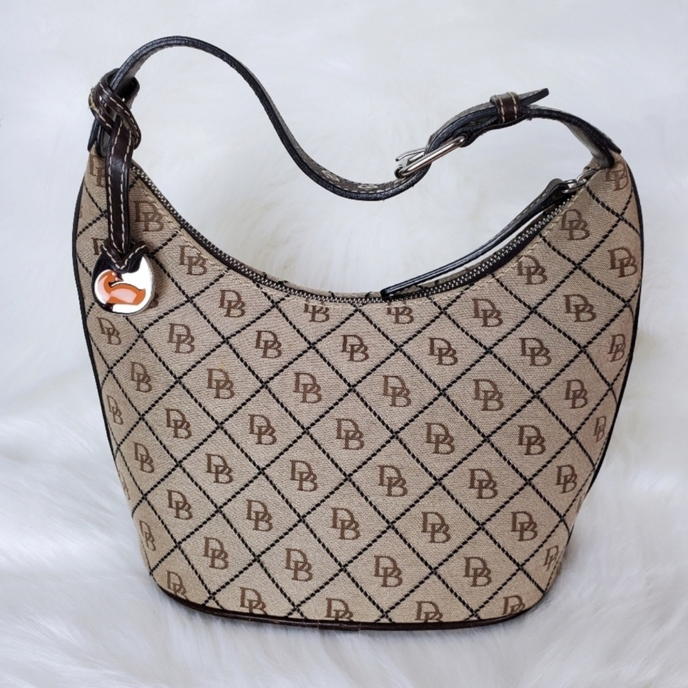 Dooney & Bourke Jacquard Leather Mini Purse